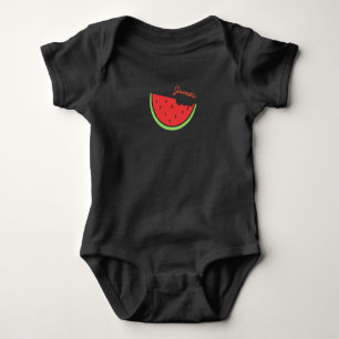 Body T-shirt d'été personnalisé Watermelon