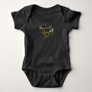 Body T-Shirt doux petit abeille miel