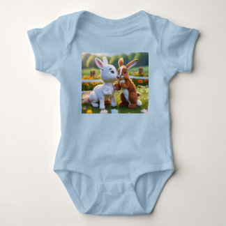 Body T-Shirt Egg-citant Bunny Brigade : Un Dessin Exvoy