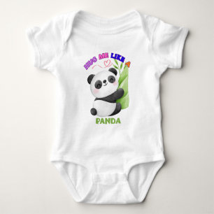 Body T-shirt enfant - Serrez-moi comme un Panda 🐼