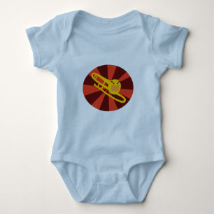 Body T-shirt faisant rage de nourrisson de trombone