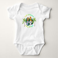 T-shirt graphique de safari mignon en style dessin