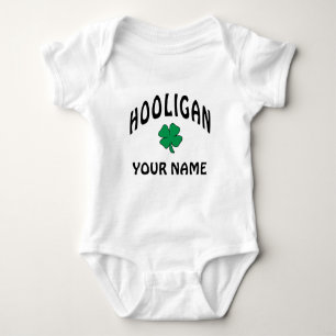 Body T-shirt irlandais personnalisé de voyou