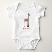 T-shirt personnalisé Cute Llama