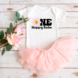 Body T-Shirt Premier Anniversaire Un Bébé Heureux