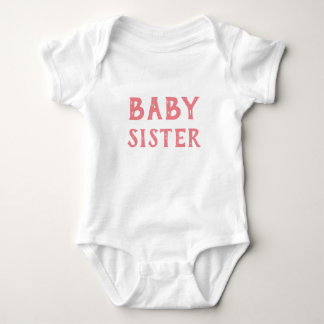 Body T-shirt Soeur Bébé