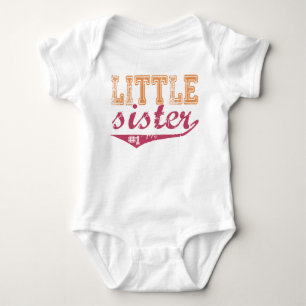 Body T-shirt Soeur Petite Soeur Sportive