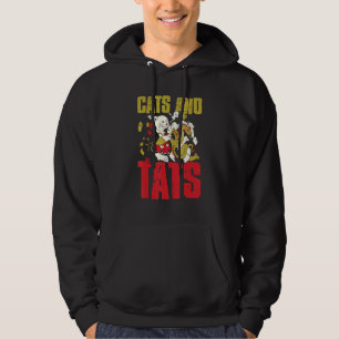 Body Tattooing Tats And Cats Feline Tattoo Artist Hoodie