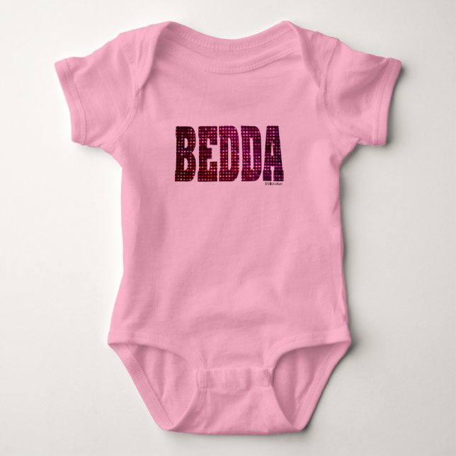 Body Tee - shirt Bedda Baby (Devant)