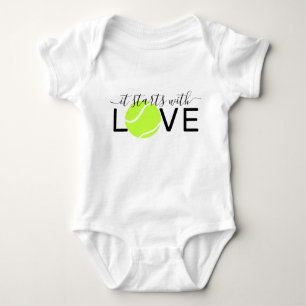 Body Tennis Baby Commence Avec Amour Tennis Player