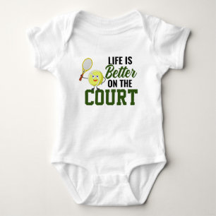 Body Tennis Baby Life est mieux sur le court drôle
