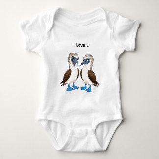 Body Tenue de bébé avec oiseaux de dessin animé