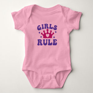 Body Tenue de bébé 'Les filles règnent' – Vêtement ador