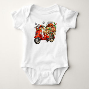 Body Tenue Italien Vespa Petit Boulet de Viande Mignon