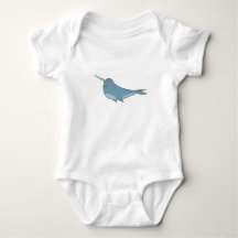 tenue pour bébé narwahl