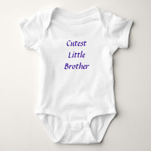 Body Texte personnalisé Cutest Petit Frère Cool Cadeau 