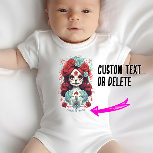 Body Texte personnalisé Dia de Muertos ☠️ La Calavera C