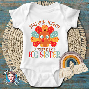 Body Thankesgiving Big Sister Faire-part