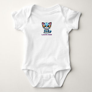 Body Tie Dye Dessin Amusant Kitty Cat Dit Aimer Me