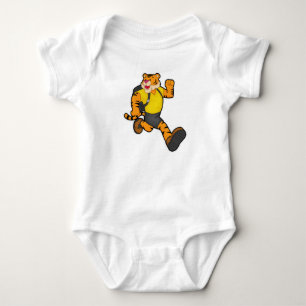 Body Tigre en marche avec sac à dos
