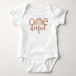 Body TINLEY Boho Terracotta Arc-en-ciel Anniversaire