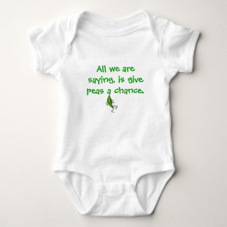 Body Tous que nous disons, sommes donnons à des pois
