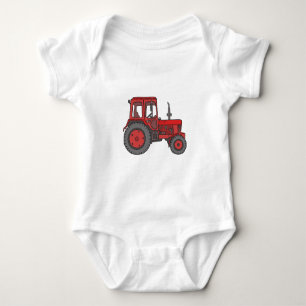 Body Tracteur rouge