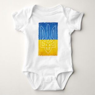 Body Trident ukrainien de tryzub d'emblème