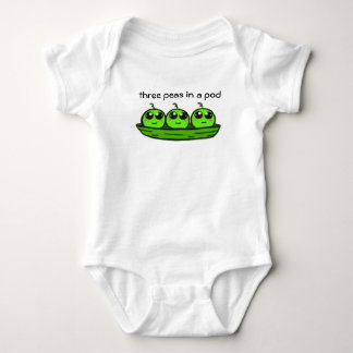 Body Trois pois dans une cosse Onsie