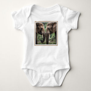 Body "Trunk to Trunk : A Gentle Elephant Embrasser"