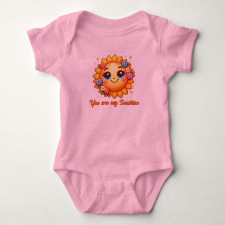 Body Tu es mon bébé combinaison soleil