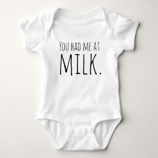 Body Tu m'as eu à Milk
