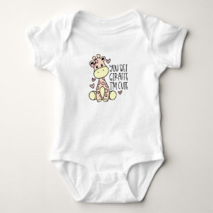 Body Tu paries Giraffe Je suis mignon Bodysuit