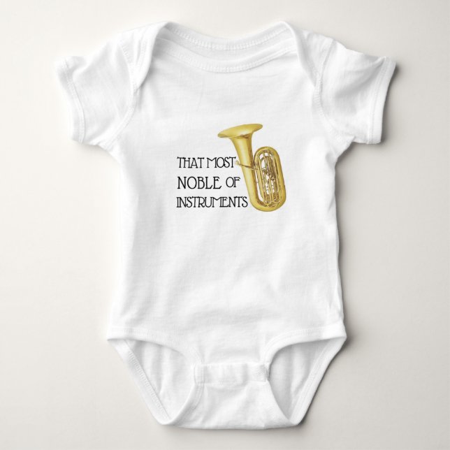 Body Tuba Baby Bodysuit (Devant)