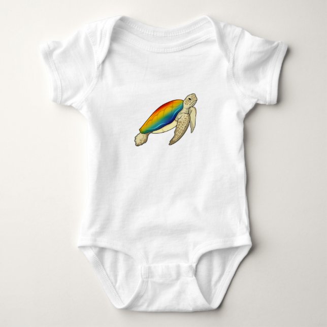 Body Turtle Rainbow (Devant)
