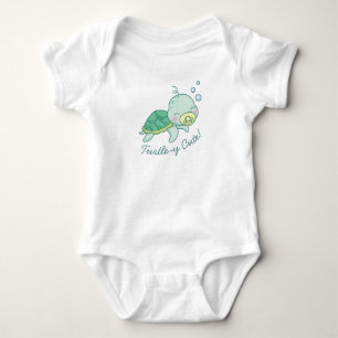 Body Turtley Cute Baby shower de tortue de mer Kawaii
