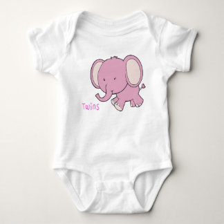 Body Twin Elephant bébé sur place