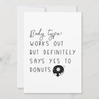 Body Type Doughnuts