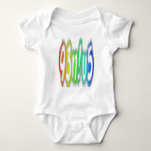 Body Typographie géniale amusante Couleurs arc-en-ciel