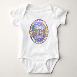 Body Un bodysuit de bébé violet paradis