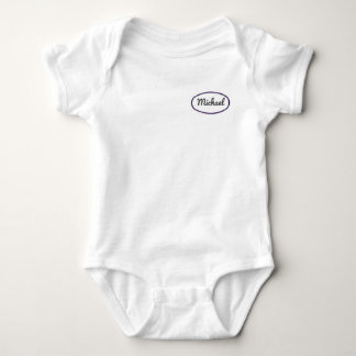Body Un costume de mécanicien pour bébé pour Michael !