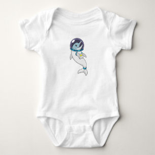 Body Un dauphin en tant qu'astronaute en costume