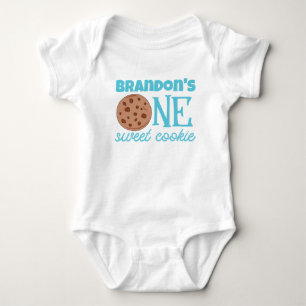 Body Un doux biscuit bleu premier anniversaire