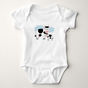 Body Un joli t-shirt illustré "Mother Cow and her Calf"
