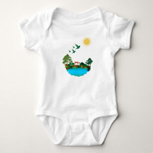 Body Un Soigné Bodysuit Pour Bébé Inspiré Par La Nature