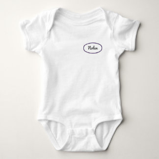 Body Une tenue de bébé mécanique pour Nolan !