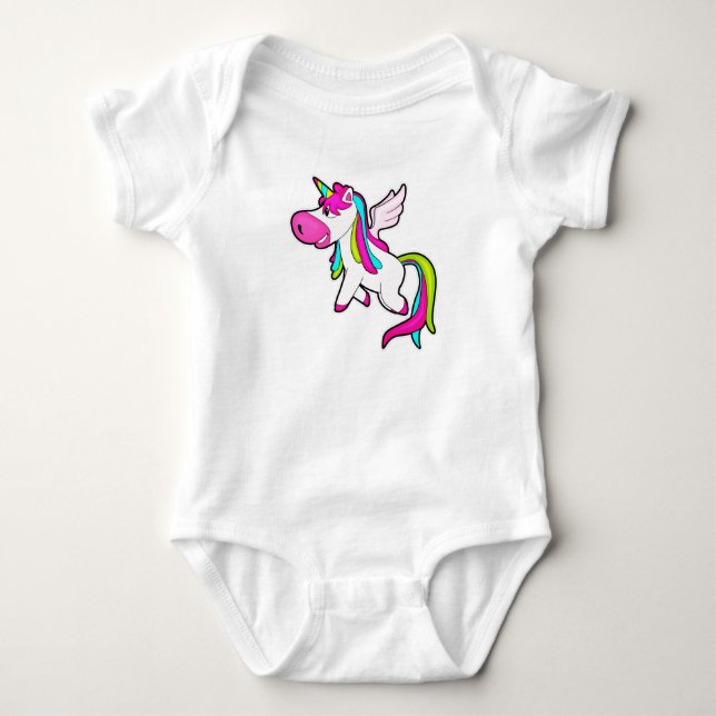 Body Unicorne avec ailes (Devant)