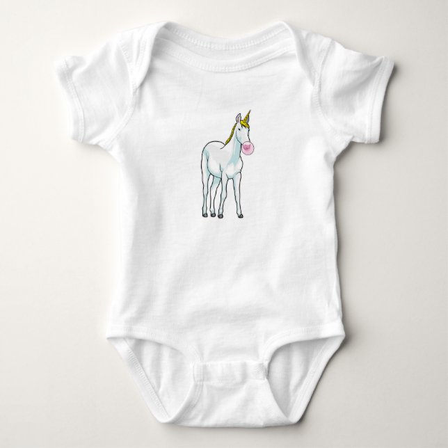 Body Unicorne Bubble gomme (Devant)