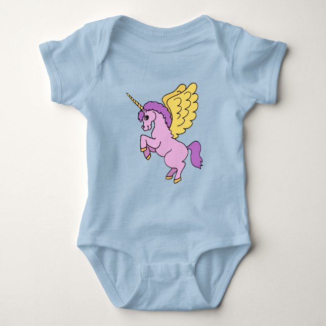 Body Unicorne rose (Devant)