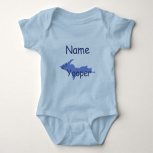 Body UP Michigan All Yooper Boy Custom Infant Creeper